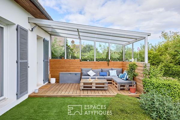 Maison d’architecte des années 70 rénovée