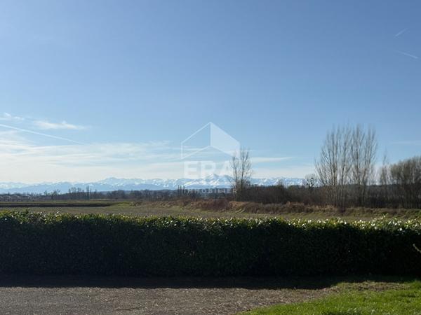 Maison T4 avec vue Pyrénées à vendre dans le Gers ? 3 chambres, grand terrain, proche Marciac