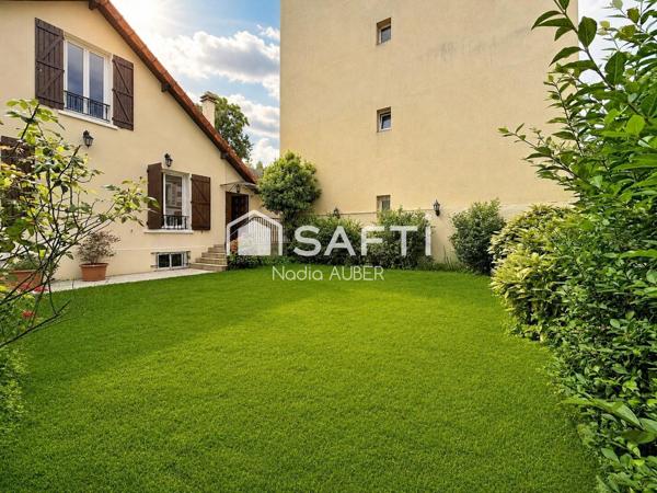 Maison familiale rénovée avec goût –  jardin, terrasse  et parkings couverts