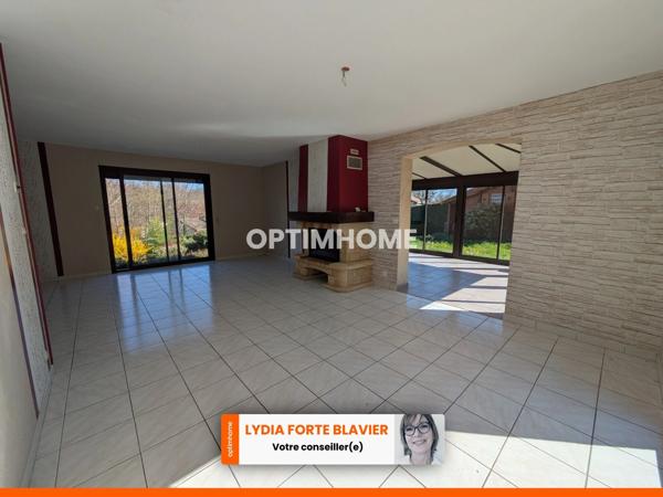 Maison familiale 130 m² avec sous-sol complet et véranda – Jardin 1 100 m² - EYJEAUX (87)