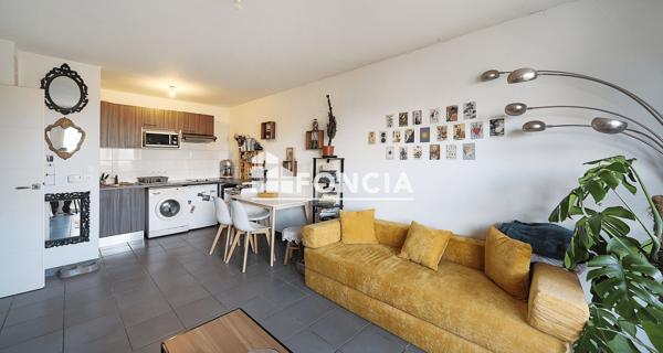À vendre Appartement 2 pièces 43.27 m² - Toulouse 31200