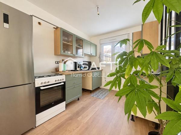Maison rénovée – 3 chambres – Jardin, garage et cave