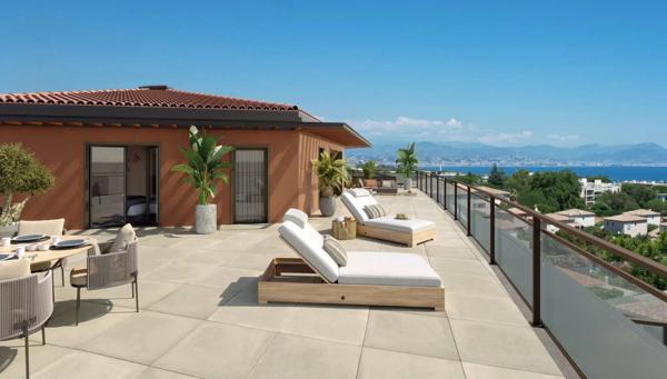 Dpt Alpes Maritimes (06), à vendre ANTIBES appartement T4 de 81,12 m² - Terrain de 0