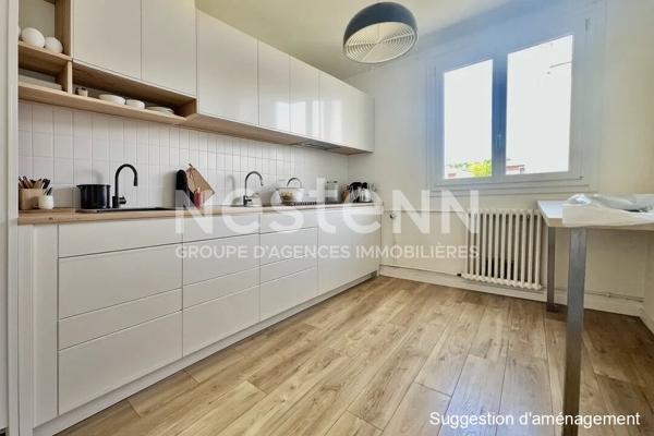 Appartement 2P/3P de 68 m2 avec parking et cave Charentonneau