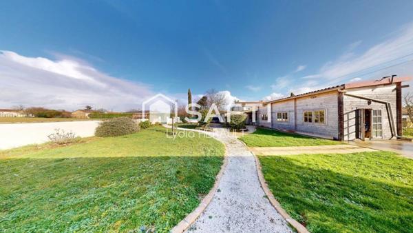 Confort et tranquillité : plain-pied sur 1700 m² de terrain