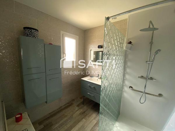 Plain-pied avec 3 chambres,