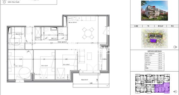À vendre Appartement 4 pièces 81 m² - Cabourg 14390