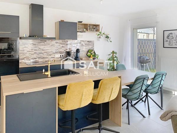 Appartement duplex de 87 m2 avec jardin