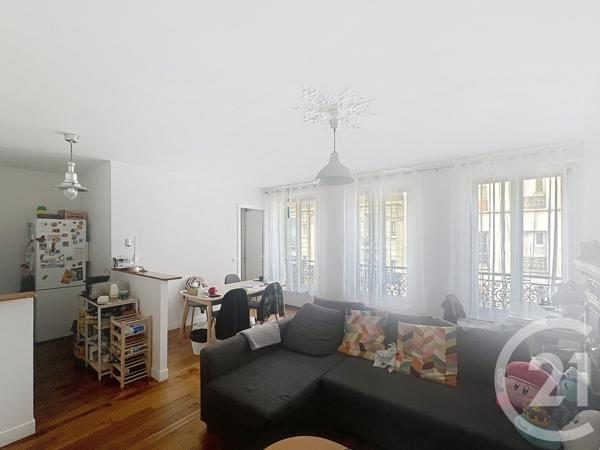 Appartement F3 à vendre  3 pièces - 63 m2 PARIS - 75010