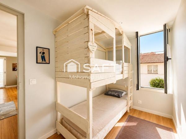 105m2, 3 ch, ascenseur, DPE B, Terrasse, centre ville