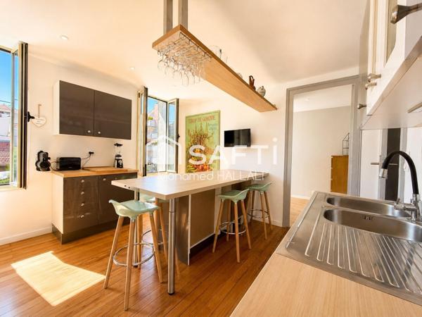 105m2, 3 ch, ascenseur, DPE B, Terrasse, centre ville