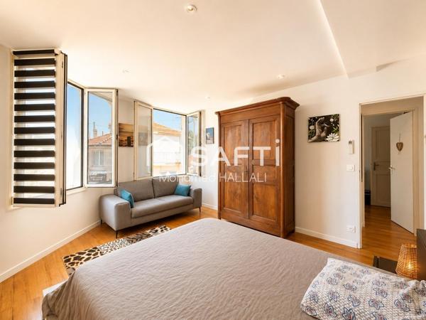 105m2, 3 ch, ascenseur, DPE B, Terrasse, centre ville