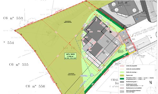 Terrain à vendre 2 742 m² Allos