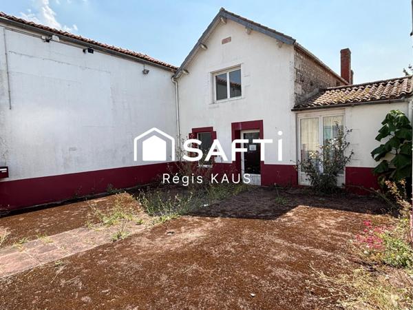 maison atypique à rénover, joli potentiel