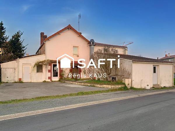 maison atypique à rénover, joli potentiel