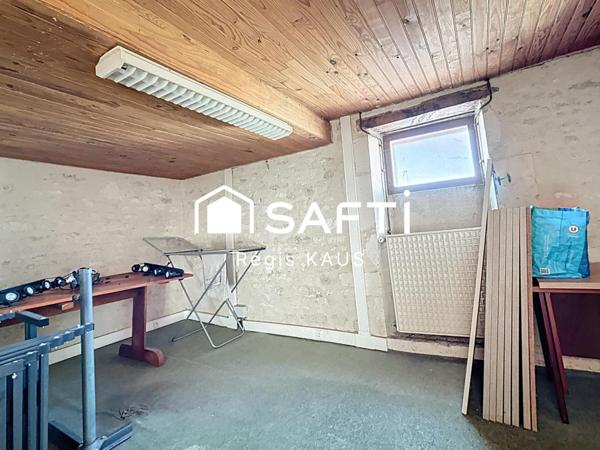 maison atypique à rénover, joli potentiel