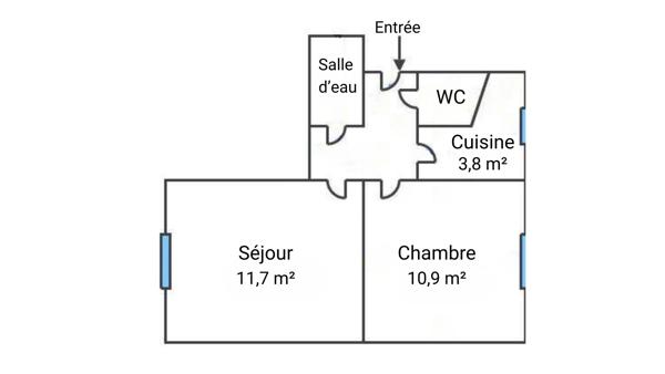 Appartement dans Clichy