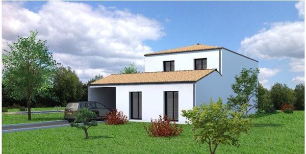 Grande maison neuve avec piscine, garage et terrain de 1100 m2 à La Baule - Quartier du Guézy