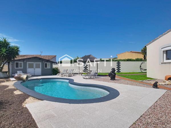 Villa de 174 m² sur 1463 m² de terrain avec piscine