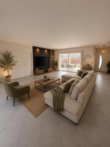 Maison Guitalens, avec aménagement extérieur à finir