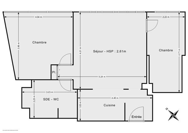 Bel appartement 3 pièces - Avenue Léon Gambetta, Montrouge