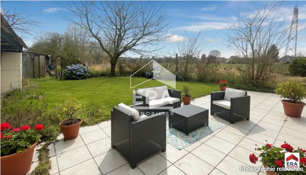 À VENDRE -Maison plain-pied 84 m² -Wasquehal-Terrain-1200 m²
