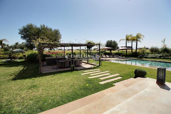 Propriété à vendre à Marrakech en front de golf