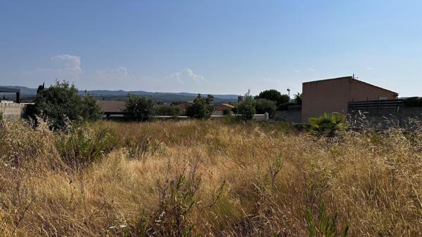 Terrain de 616 m² sur les hauteurs de Trèbes