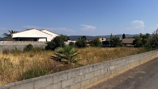 Terrain de 616 m² sur les hauteurs de Trèbes