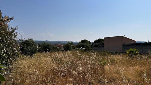 Terrain de 616 m² sur les hauteurs de Trèbes