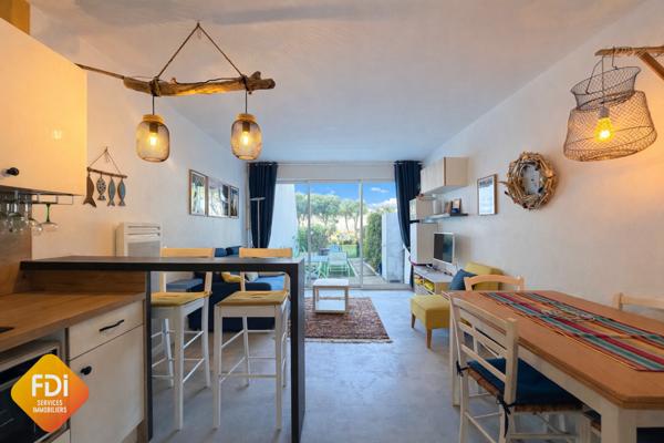 PORT CAMARGUE - PLAGE SUD - STUDIO TRIPLE CABINE EN REZ-DE-J