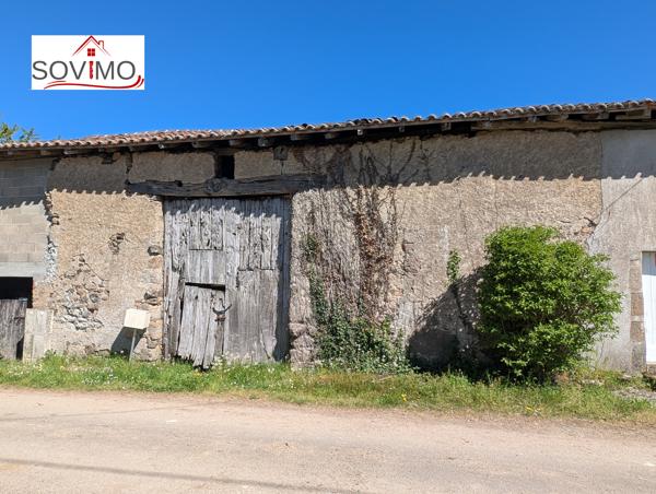 GRANGE MITOYENNE NON CONVERTIBLE AVEC TERRAIN EN FACE BORDURE D'ETANG