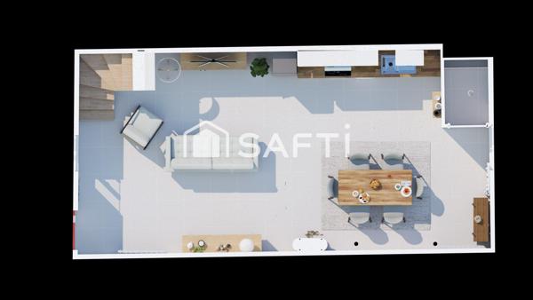 Appartement T3 70m2 LA VERPILLIERE