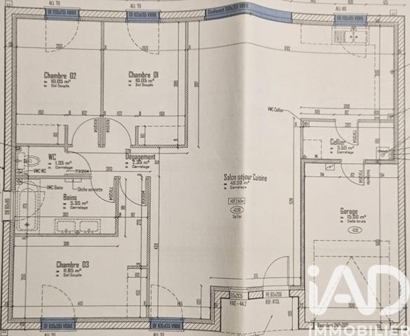 Maison à vendre 5 pièces 93,42 m² Sainte-Pazanne