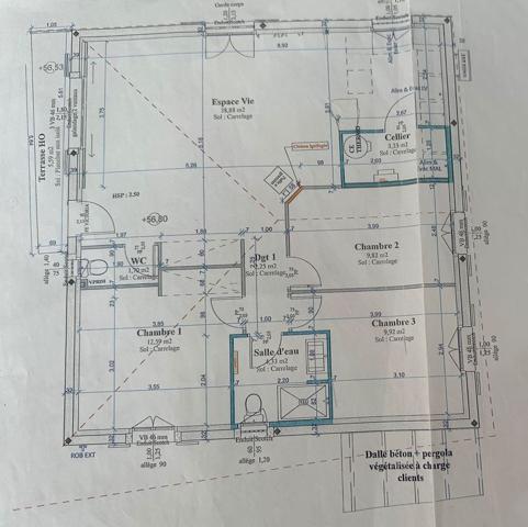 Maison individuelle avec piscine