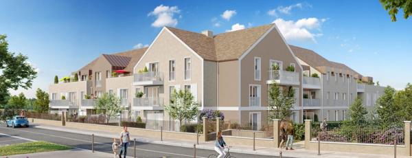 appartement à vendre 3 pièces JOUY LE MOUTIER (95)