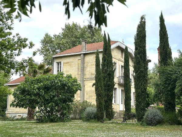 Maison de maître avec parc, piscine et accès rivière – Entre Bordeaux, Saint-Émilion et Bergerac