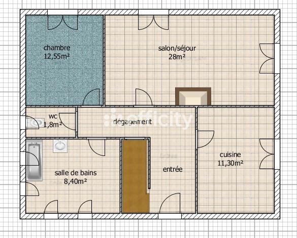 Maison 5 pièces - 115 m² Exclusivité efficity
