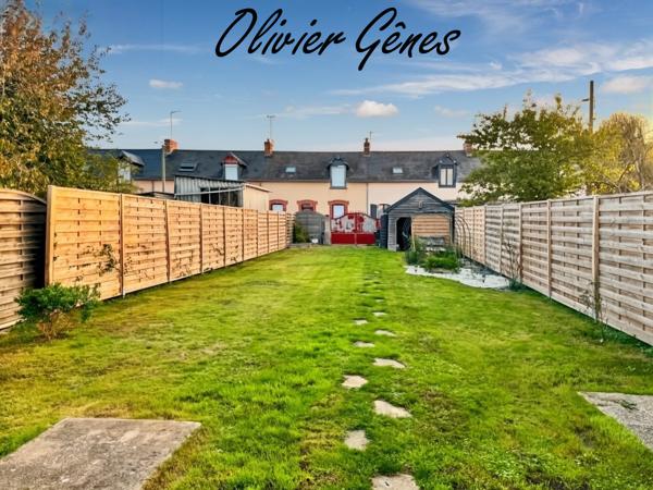 Sainte-Jamme-sur-Sarthe (72380) Sainte Jamme sur Sarthe - Maison de 90 m² - 3 chambres - Garage et jardin