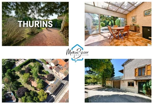THURINS - PROPRIETE avec parc arboré pour 1 voire 2 logements