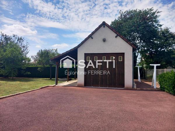 ISSOUDUN, PAVILLON T4 AVEC SOUS-SOL, DEPENDANCE ET JARDIN CLOS