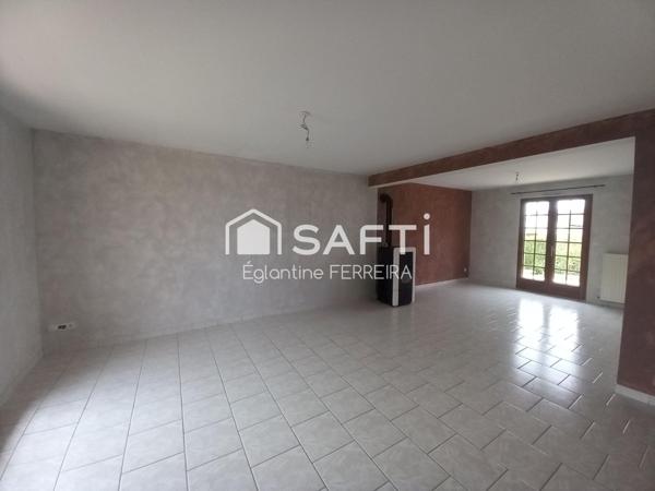 ISSOUDUN, PAVILLON T4 AVEC SOUS-SOL, DEPENDANCE ET JARDIN CLOS