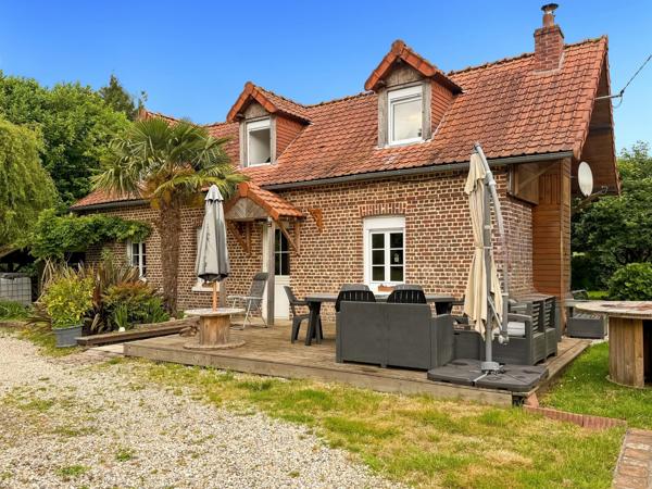 Maison ancienne avec grand terrain
