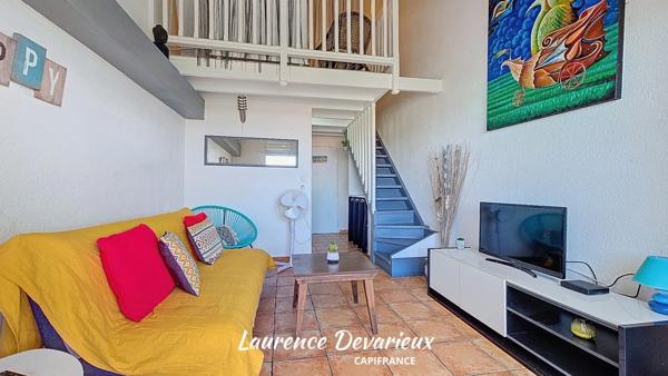 Duplex vue mer à vendre 1 pièce SAINT FRANCOIS (971)