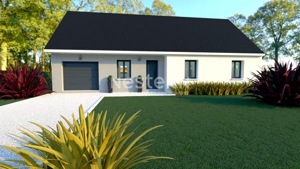 Maison neuve 4 pièces en VFA à Veuzain-sur-Loire - Lotissement calme