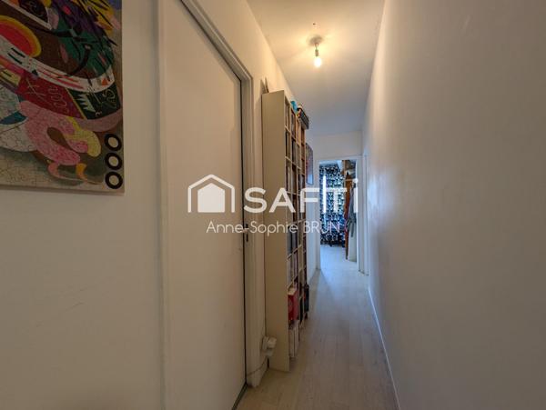 Colombes Centre – Appartement 5 pièces – 77 m² – Balcons – Cave – Box