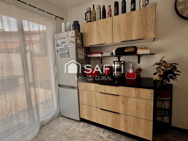 À Saujon, maison de plain-pied de 87 m2 sur parcelle de 510 m2, garage