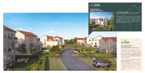 T1 NEUF 32m2 AVEC JARDIN