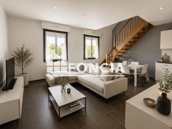 Location Appartement 2 pièces 42.65 m² - 58 RUE DE BEAUVAIS Laval 53000