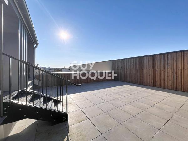 Appartement à vendre de 5 pièces de 104.08 m² dernière étage avec terrasse